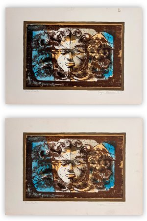 EUGÈNE GUSTAVOVITCH BERMAN (1899-1972) - Lotto unico di 2 litografie