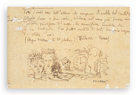 ORFEO TAMBURI (1910-1994) - Tritone - Venere