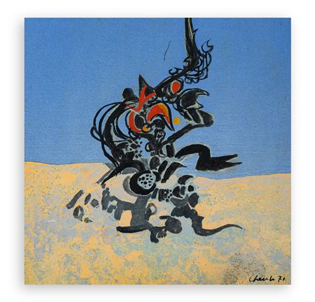 SANDRO CHERCHI (1911-1998) - Senza Titolo, 1971