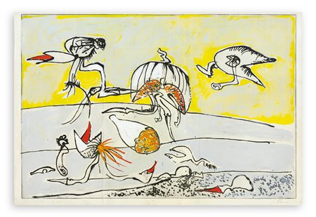 SANDRO CHERCHI (1911-1998) - Senza Titolo, 1976