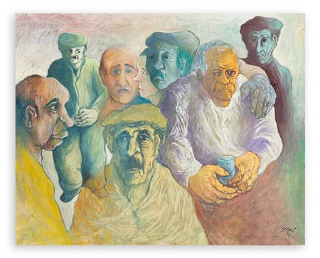 LUIGI SPANÒ (1950) - Senza Titolo, 1974