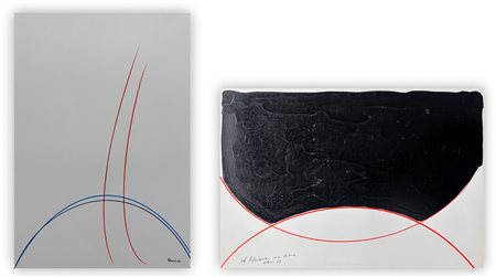 MARIO VELOCCI (1949) - Lotto unico di 2 opere