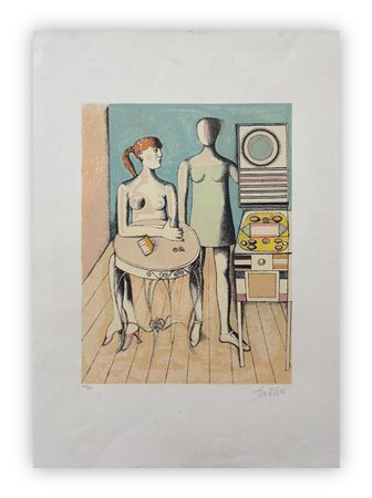 FRANCO GENTILINI (1909-1981) - Senza Titolo