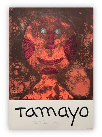 RUFINO TAMAYO (1899-1991) - Tamayo - Cabeza de hombre, 1975