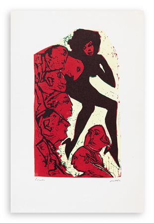 MINO MACCARI (1898-1989) - Senza Titolo