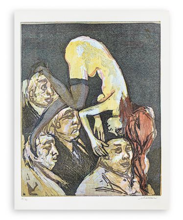 MINO MACCARI (1898-1989) - Senza Titolo