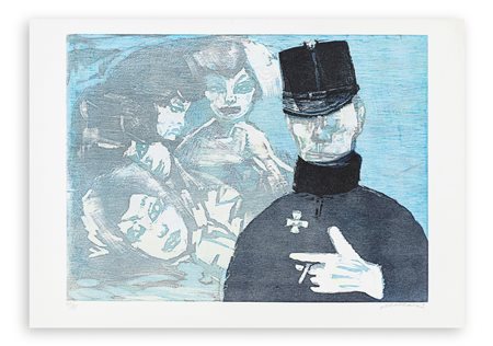 MINO MACCARI (1898-1989) - Senza Titolo