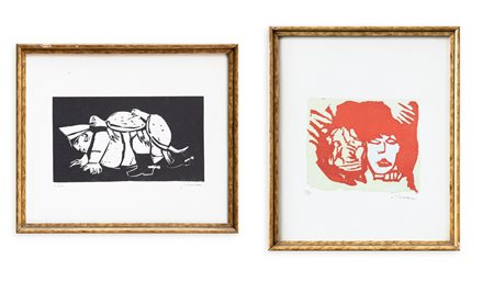 MINO MACCARI (1898-1989) - Lotto unico di 2 opere