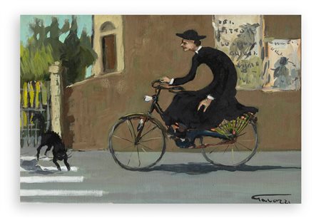 ANONIMO - Gatto nero corna di prete, 1983