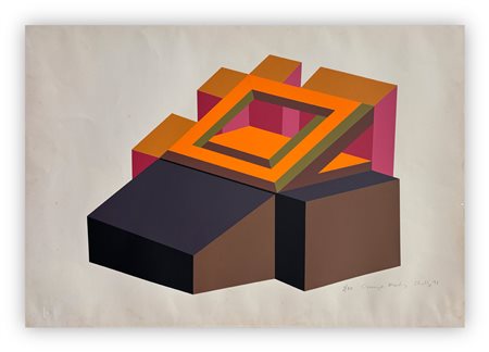 MICHAEL CHALLENGER (1939) - Orange Monday, 1971