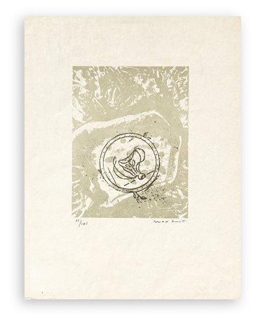 MAX ERNST (1891-1976) - Aux Petits Agneaux, 1971