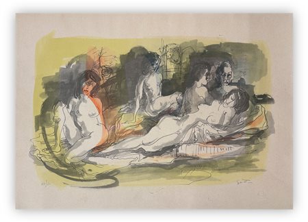 RENATO GUTTUSO (1911-1987) - Senza Titolo
