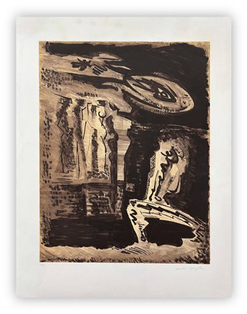 ANDRÉ MASSON (1896-1987) - Ruines animés