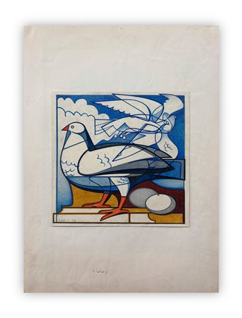 FLORIANO BODINI (1933-2005) - Senza Titolo, 1976