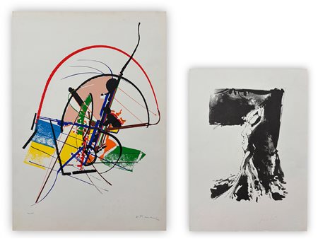 AUTORI VARI (FRANCESCHINI E PEVERELLI) - Lotto unico di 2 opere