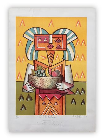 BRAHIM KODRA (1918-2006) - Le bella Haitiana