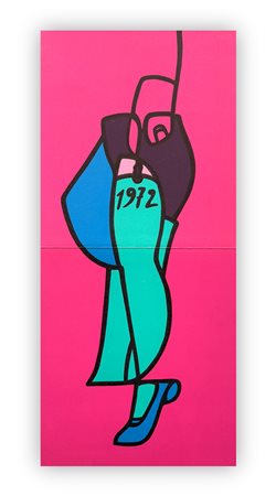 VALERIO ADAMI (1935) - Senza Titolo, 1972