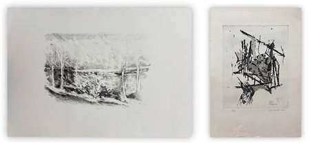 AUTORI VARI (AJMONE E MINGUZZI) - Lotto unico di 2 opere