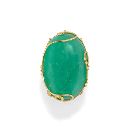 Anello con pietra dura