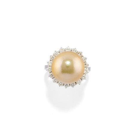 Anello con perla Gold