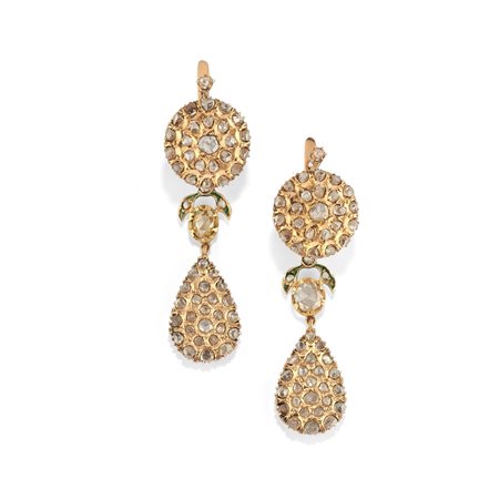 Orecchini con diamanti