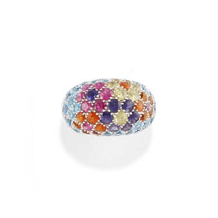 Pasquale Bruni - Anello con pietre colorate