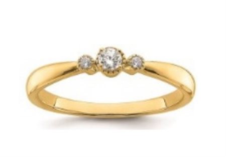 ANELLO IN ORO CON DIAMANTI LAB GROWN - 401 LG