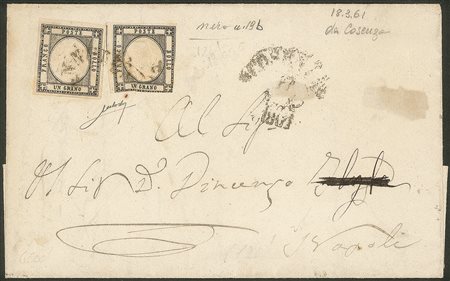 Antichi Stati Italiani - Napoli - Province Napoletane - Lettera(19 + P.ti 13 cat.9000)