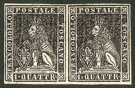 Antichi Stati Italiani - Toscana - 1 quattrino nero II emissione (Sass. 10)