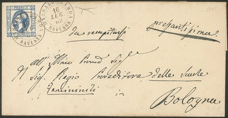 Regno - Vittorio Emanuele II - Lettera (13e)