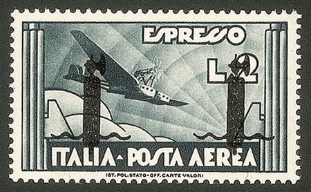 RSI - Verona - 1944 - 2 lire Espresso Aereo (P16)
