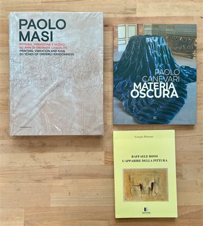 PAOLO MASI, PAOLO CANEVARI E RAFFAELE ROSSI - Lotto unico di 3 cataloghi