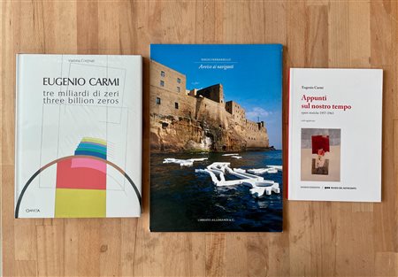 EUGENIO CARMI E SERGIO FERMARIELLO - Lotto unico di 3 cataloghi
