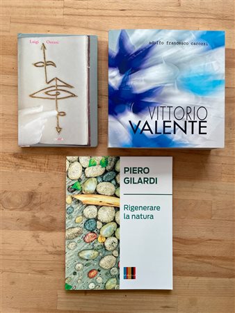 PIERO GILARDI, LUIGI ONTANI E VITTORIO VALENTE - Lotto unico di 3 cataloghi
