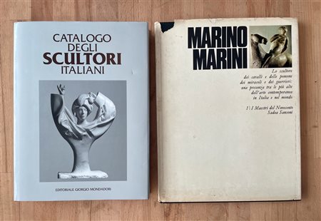 SCULTURA ITALIANA DEL '900 - Lotto unico di 2 cataloghi