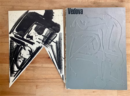 CATALOGO CON OPERA ALL'INTERNO (EMILIO VEDOVA) - Vedova - Grafica e Didattica, 1975
