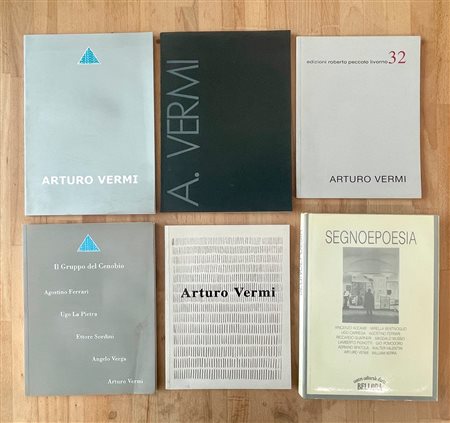 ARTURO VERMI . Lotto unico di 6 cataloghi