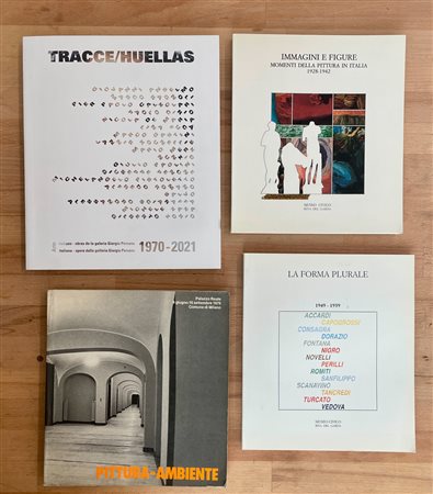 COLLETTIVE D'ARTE DEL DOPOGUERRA - Lotto unico di 4 cataloghi