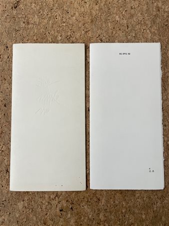 EDIZIONI D'ARTE CON OPERE ALL'INTERNO (EMILIO TADINI) - Big apple no, 1989