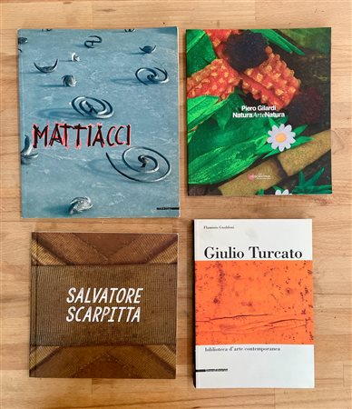 ARTE ITALIANA DEL DOPOGUERRA - Lotto unico di 4 cataloghi