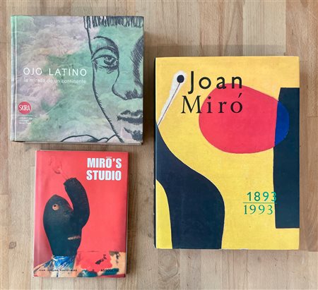 JOAN MIRÓ - Lotto unico di 2 cataloghi