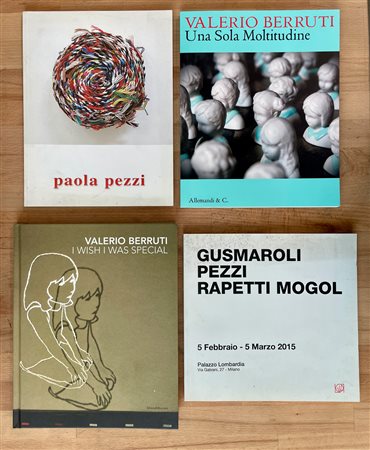 ARTE CONTEMPORANEA - Lotto unico di 4 cataloghi