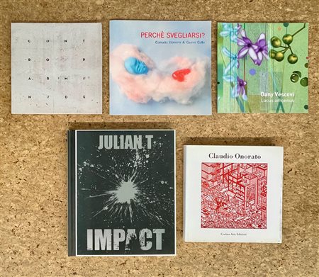 ARTE CONTEMPORANEA ITALIANA - Lotto unico di 5 cataloghi