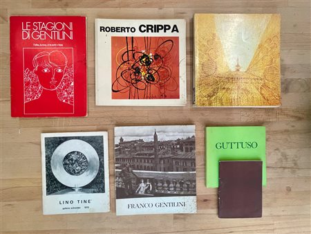 ARTE ITALIANA DEL DOPOGUERRA - Lotto unico di 7 cataloghi