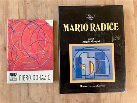 PIERO DORAZIO E MARIO RADICE  - Lotto unico di 2 cataloghi