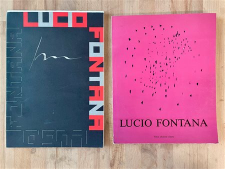 LUCIO FONTANA - Lotto unico di 2 cataloghi