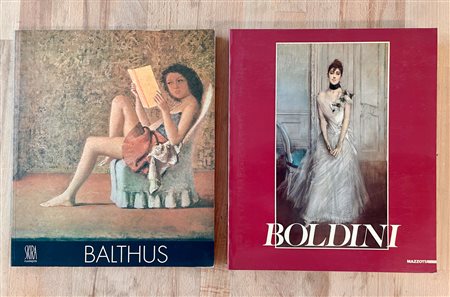 GIOVANNI BOLDINI E BALTHUS - Lotto unico di 2 cataloghi