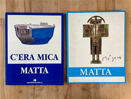 SEBASTIAN MATTA - Lotto unico di 2 cataloghi