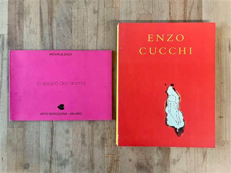 ENZO CUCCHI E MICHELE ZAZA - Lotto unico di 2 rari cataloghi