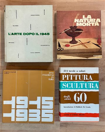 ARTE DEL XX SECOLO - Lotto unico di 4 cataloghi